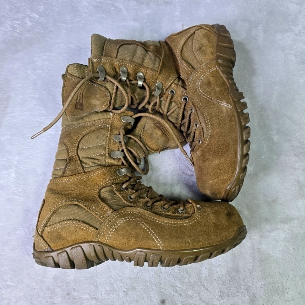Belleville AFSTC Desert Steel Toe Boots Womens ASTM F 2413-18 Size 6.5 R USA